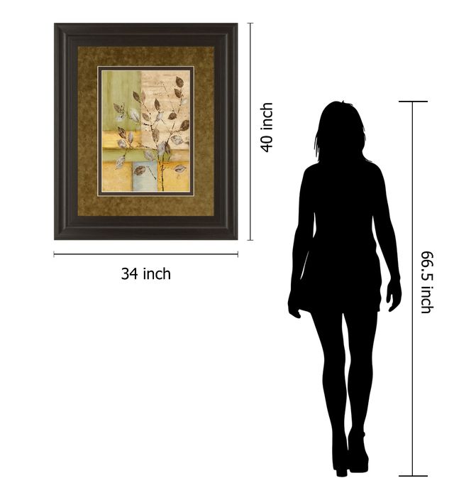 Classy Living Norm Olson Urban Garden Il Framed Print Wall Art-1