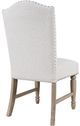 Jofran Inc. Slater Works Brown/White Upholstered Side Chair-3