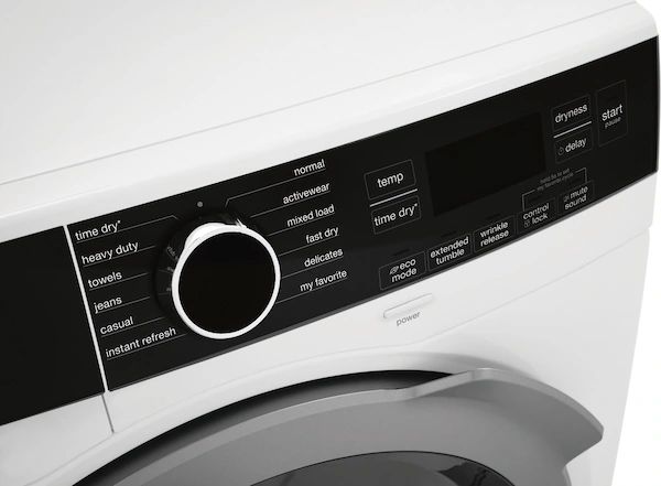 Electrolux 4.0 Cu. Ft. White Front Load Ventless Compact Stackable Electric Dryer-3