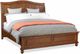 aspenhome® Oxford Whiskey Brown King Sleigh Bed-0