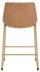 Signature Design by Ashley® Crandox Gold/Toast Upholstered Bar Stool-3