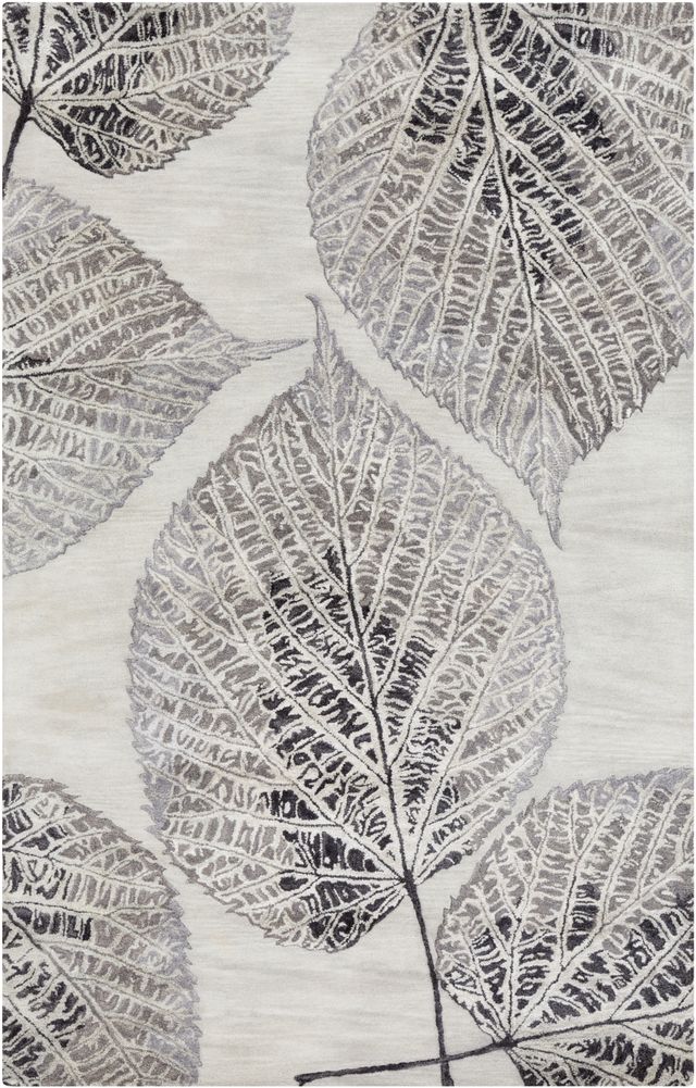 Surya Banshee Gray 3'x9' Runner Rug-0