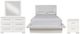 New Classic® Home Furnishings Sapphire 4-Piece White Queen Panel Bedroom Set-0