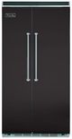 Viking® 5 Series 42" 25.3 Cu. Ft. Onyx Built-In Side-by-Side Refrigerator-0