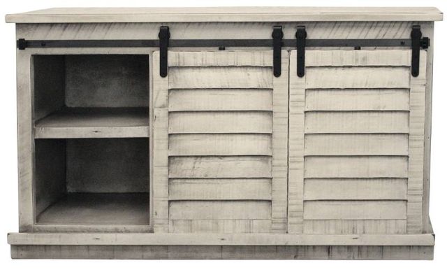 American Heartland Manufacturing Rustic Quaint Shutter 57" TV Stand-3