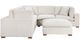 Coaster® Lakeview 6-Piece Ivory Upholstered Modular Sectional Sofa-2