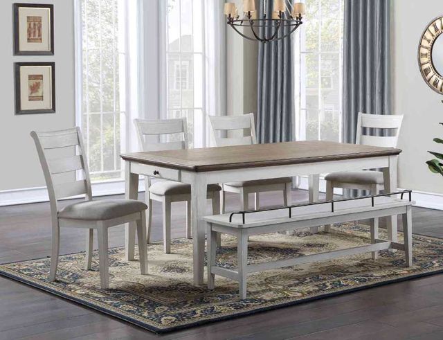 Steve Silver Co. Pendleton Ivory Bench-3