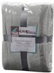 Olliix by True North by Sleep Philosophy Micro Fleece Grey Full/Queen Blanket-1