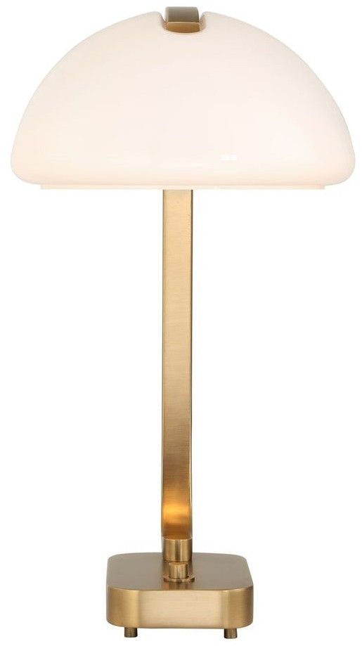 Uttermost® Bend The Rules Brass Desk Lamp-4