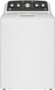GE® 4.5 Cu. Ft White Agitator Top Load Washer with Stainless Steel Basket, Cold Plus and Wash Boost-0