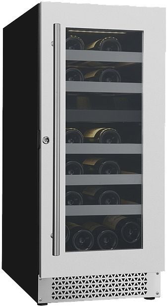 CAVAVIN Vinoa Collection 15" Stainless Steel Wine Cooler-1