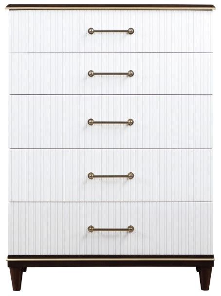 Homelegance® Niles Cherry/White Chest-2