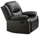 Mazin Furniture McLeod Gray Manual Rocker Reclining Chair-0