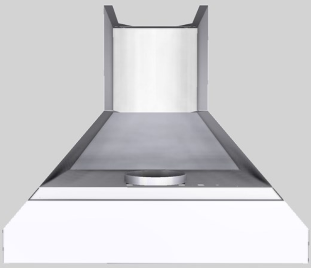 Vent-A-Hood® 36" White Wall Mounted Range Hood-2
