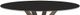 Amisco Customizable Asterisk Black Glass Round Bar Table with Starburst Stand-1
