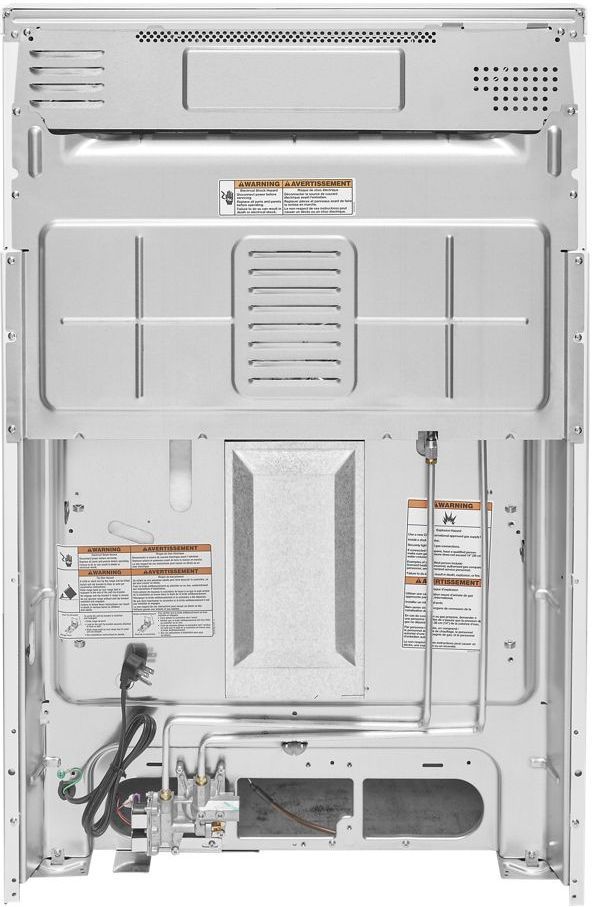 KitchenAid® 30" White Freestanding Gas Range-4