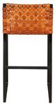 Porter International Designs Veracruz Black/Brown Bar Chair-4