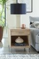 aspenhome® Maddox Biscotti 1-Drawer End Table-1