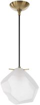 Uttermost® Geodesic Bronze 1-Light Mini Pendant-3