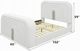 ACME Furniture Shelyn White Queen Bed with LED TV Cabinet Fireplace and Bluetooth-2