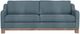 International Furniture Direct Samba Blue/Sand Drift Sofa-1