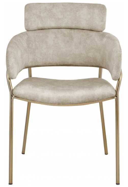 Meridian Furniture Yara Stone Dining Chair-1