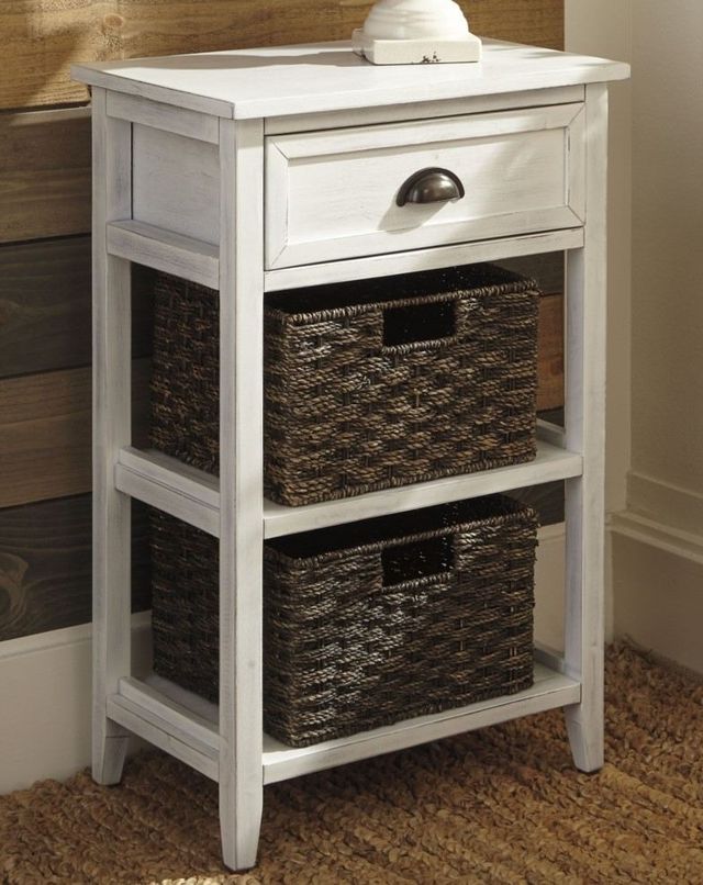 Signature Design by Ashley® Oslember White Accent Table-2