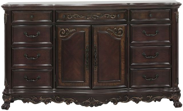 Homelegance® Deryn Park Cherry Dresser-2