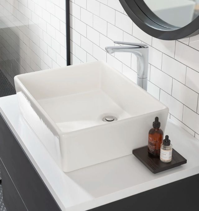 American Standard Studio® S Polished Chrome Single Hole Single-Handle Vessel Sink Faucet with Lever Handle-1