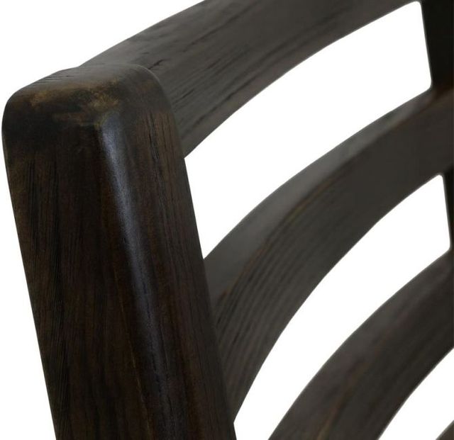 International Furniture Direct Balam Black Dining Side Chair-4