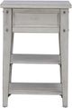 Liberty Furniture Lake House Weathered White Chairside Table-4