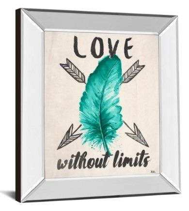 Classy Art Teal Fearless Limits Il by Patricia Pinto Wall Art-1