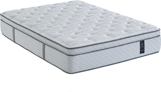 Restonic® by Restonic® Indigo Hybrid Plush Euro Top Queen Mattress-2