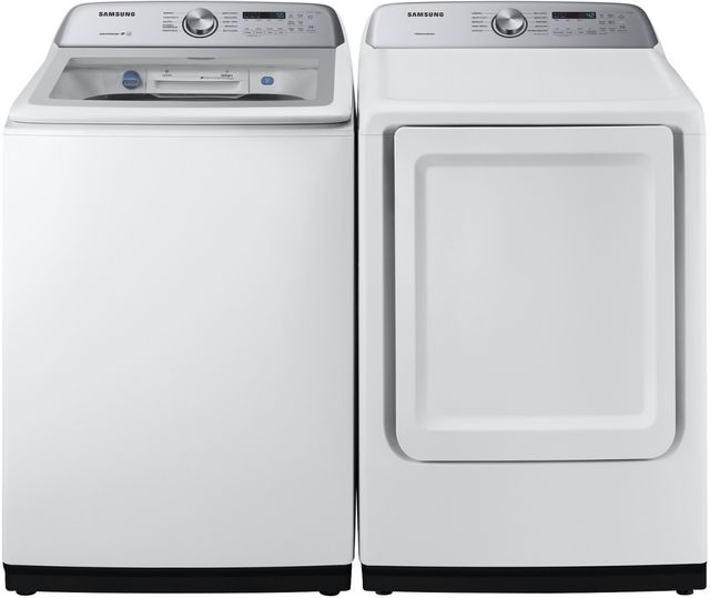 Samsung White Laundry Pair-0