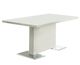 Coaster® Anges 5-Piece White High Gloss Dining Table Set-1