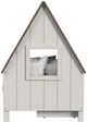 Westwood Design Lodge Cookies/Cream Youth Twin Panel Storage Bed with Half Roof and Window-3