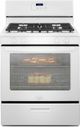 Whirlpool® 30" White Free Standing Gas Range-1