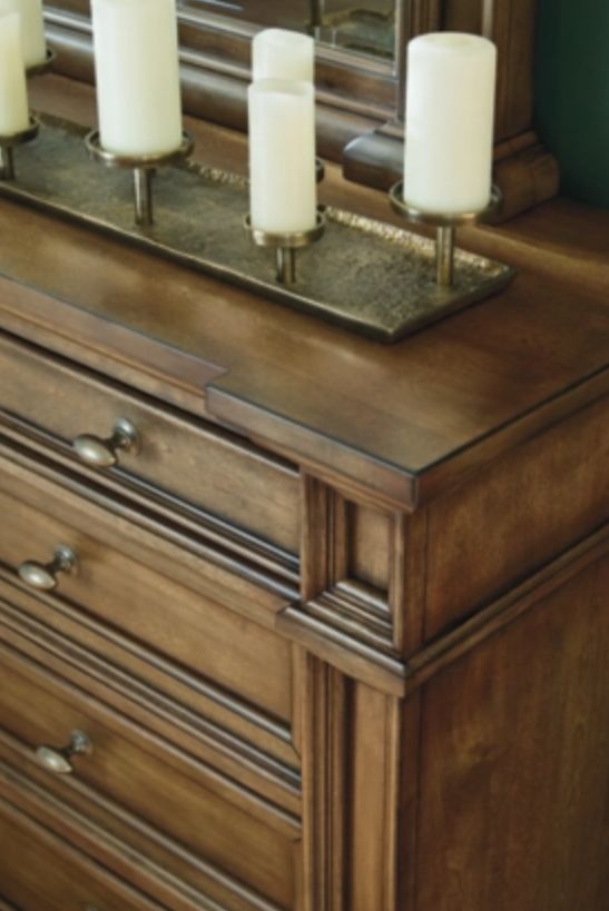 Signature Design by Ashley® Channley Brown Dresser and Mirror-2