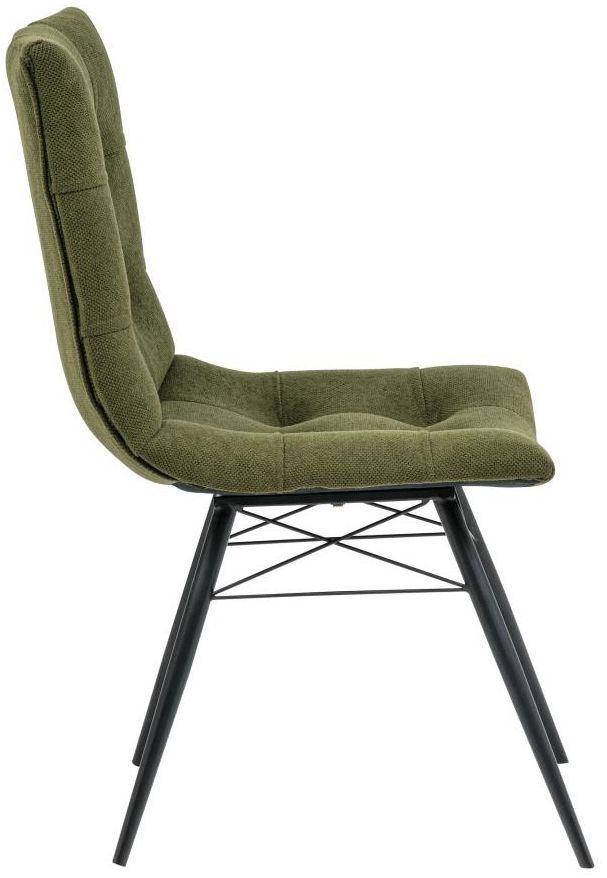 Coaster® Aiken 4-Piece Saddle Forest Upholstered Dining Side Chair-4