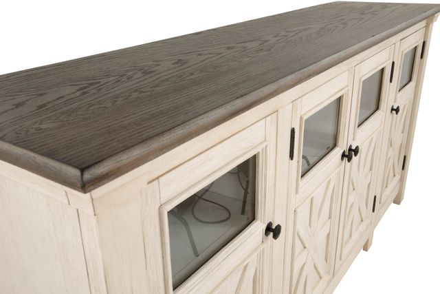 Signature Design by Ashley® Bolanburg Weathered Gray/White TV Stand-4