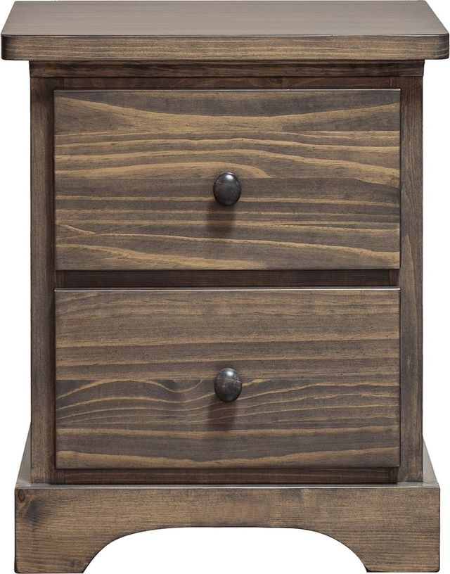 Mako Wood Furniture Inc. Polo 17" x 21.5" Mini Nightstand-0