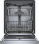Bosch® 300 Series 24" Stainless Steel Front Control Built In Dishwasher-1