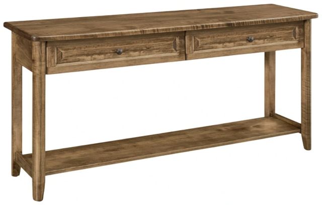 Archbold Furniture Customizable Amish Essentials Carson Maple Sofa Table-0