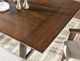 Legacy Classic Fenmore Distressed Cherry Trestle Dining Table with Dark Mocha Base-5