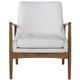 Uttermost® Bev White Accent Chair-3