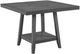 Elements International Seneca Gray Counter Dining Table-0
