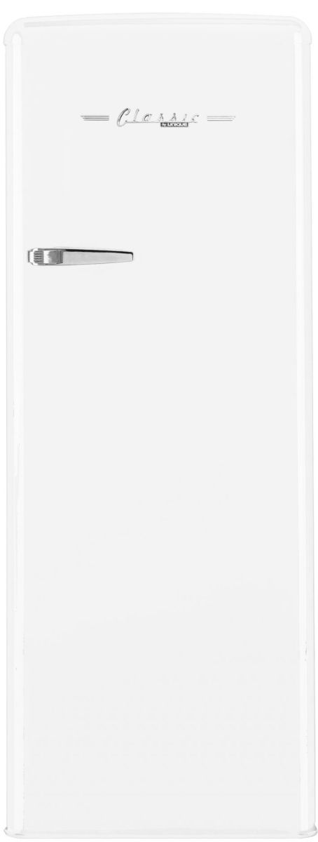 Unique® Appliances Classic Retro 6 Cu. Ft. Marshmallow White Upright Freezer-0