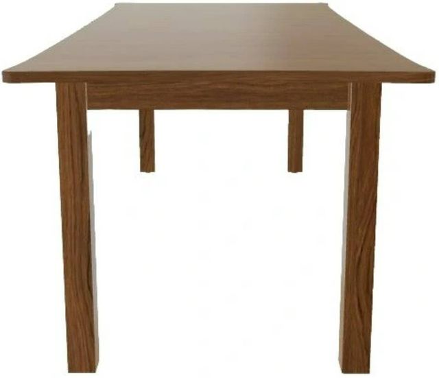 Mavin Customizable 60" Concave Extendable Dining Table with 18" Leaf-2
