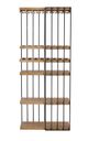 A & B Home Black/Natural Accent Shelf -1