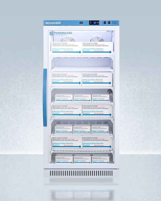 Accucold® Pharma-Vac Performance Series 8.0 Cu. Ft. White Vaccine Refrigerator-2
